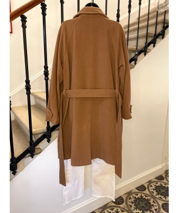 Manteau Camel la chaussure