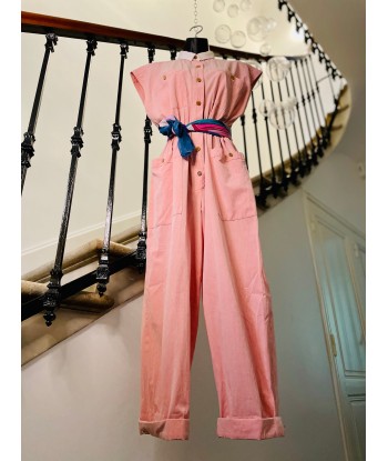 Combi-pantalon Rose ou a consommer sur place