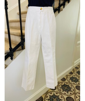 Pantalon chino blanc acheter