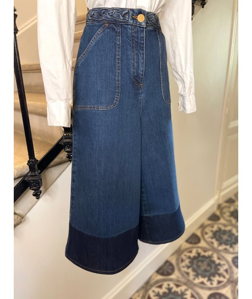 Jupe culotte jeans chez Cornerstreet bien 