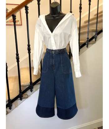 Jupe culotte jeans chez Cornerstreet bien 