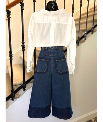 Jupe culotte jeans chez Cornerstreet bien 