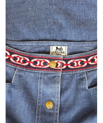 Jupe en jeans avec broderies en ligne des produits 