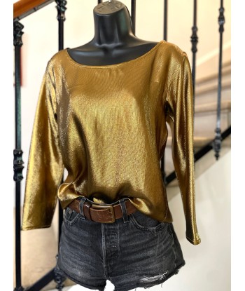 Blouse Gold le des métaux précieux