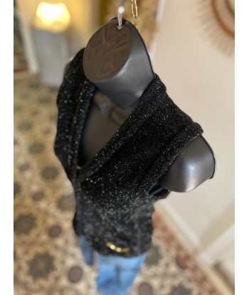 Gilet Pailleté Pour