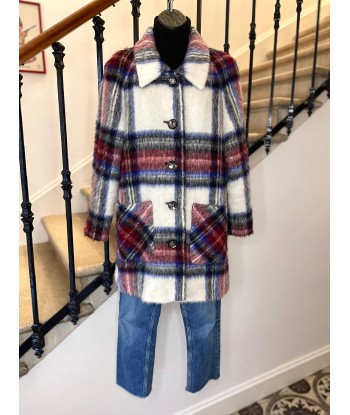 Manteau tartan ou a consommer sur place