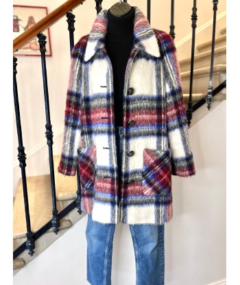 Manteau tartan ou a consommer sur place