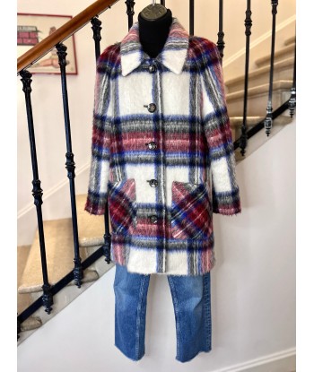 Manteau tartan ou a consommer sur place